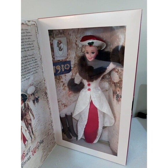 Holiday Memories 1995 Barbie Doll Hallmark Special Edition - Picture 3 of 11